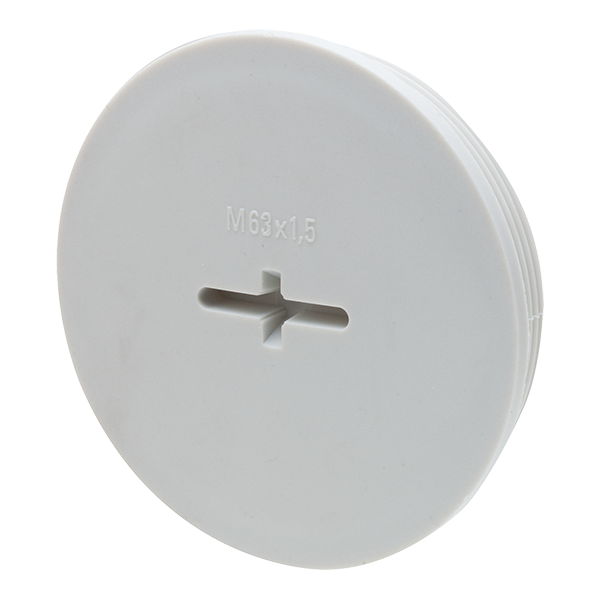 Wiska EVSG63 blindstop kunststof M63