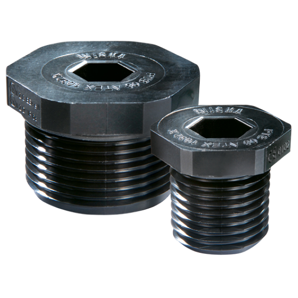 Wiska EX-EVSG20 blindstop M20 EEx zwart
