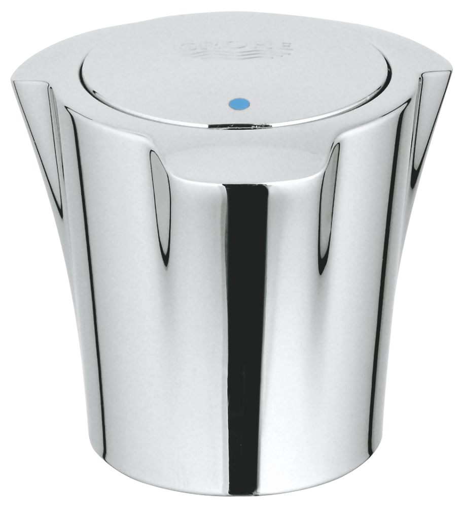 kraanknop chroom warm/koud grohe-3 kraanknop chroom warm/koud grohe-3