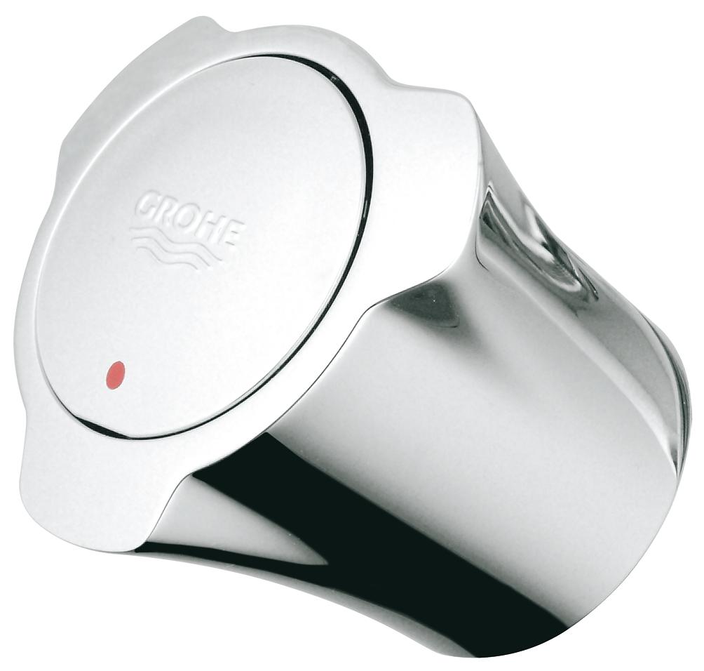 kraanknop chroom warm/koud grohe-2 kraanknop chroom warm/koud grohe-2