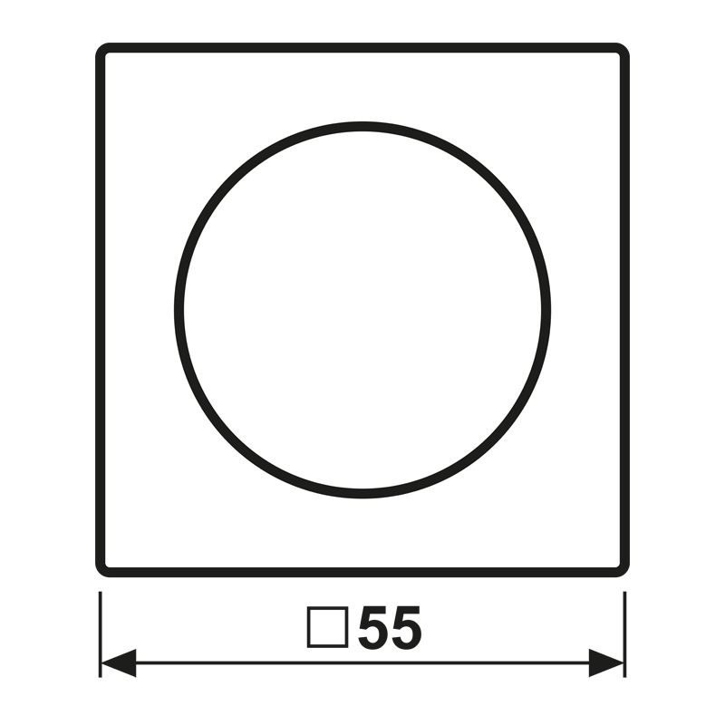 kap en knop voor dimmer jung-4 kap en knop voor dimmer jung-4