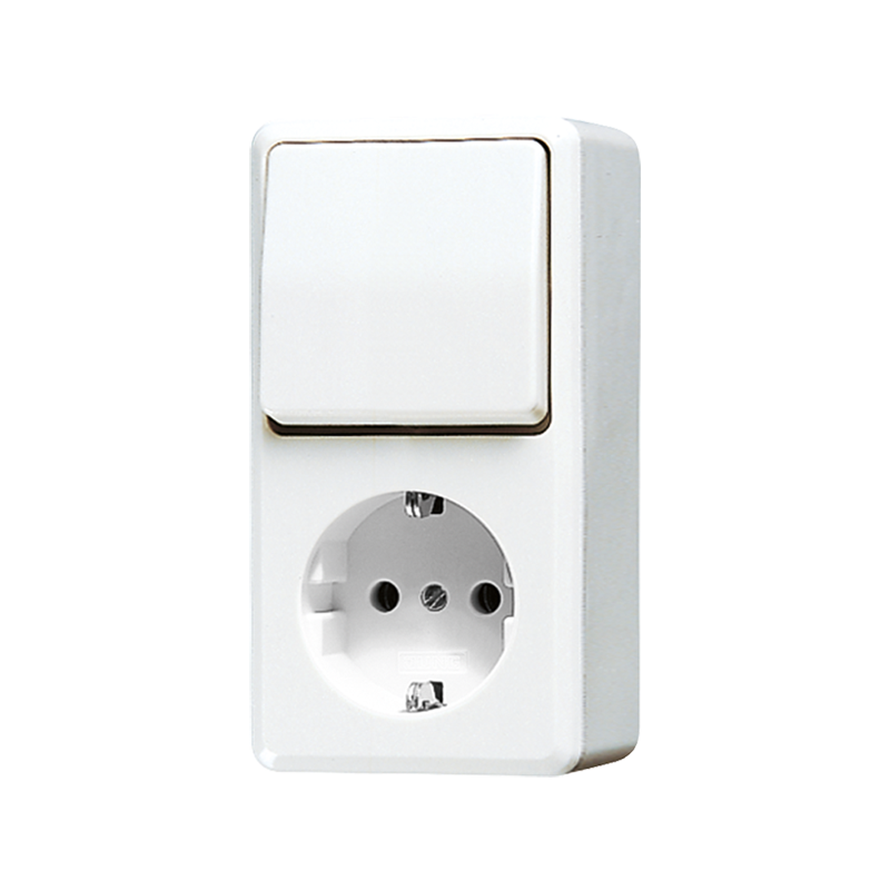 contactdoos+schakel wissel opbouw jung-2 contactdoos+schakel wissel opbouw jung-2
