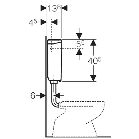 spoelreservoir opbouw geberit-3 spoelreservoir opbouw geberit-3