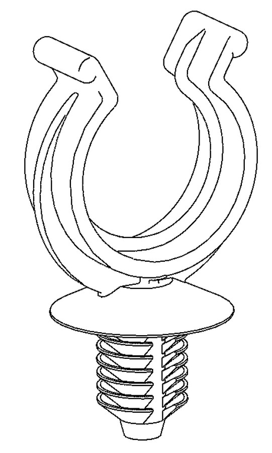 HellermannTyton - Bevestigingsklem - CTC13FT6LG PA66HIRHS BK 500 151-00019 