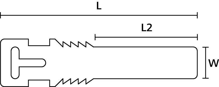 HellermannTyton - Kabel-/adercodering - TAGPU12X74-LOOP-PUR-RD (500) 556-80587 
