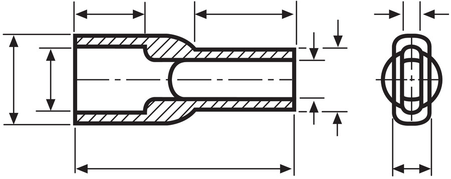 HellermannTyton - Kabeldoorvoertule - HV4823 PVC BK 2000 631-08230 