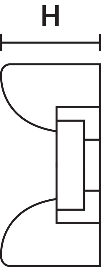 HellermannTyton - Bevestigingssokkel en -element voor kabelbundelband - KR8G5 PA66 NA 100 151-24819 