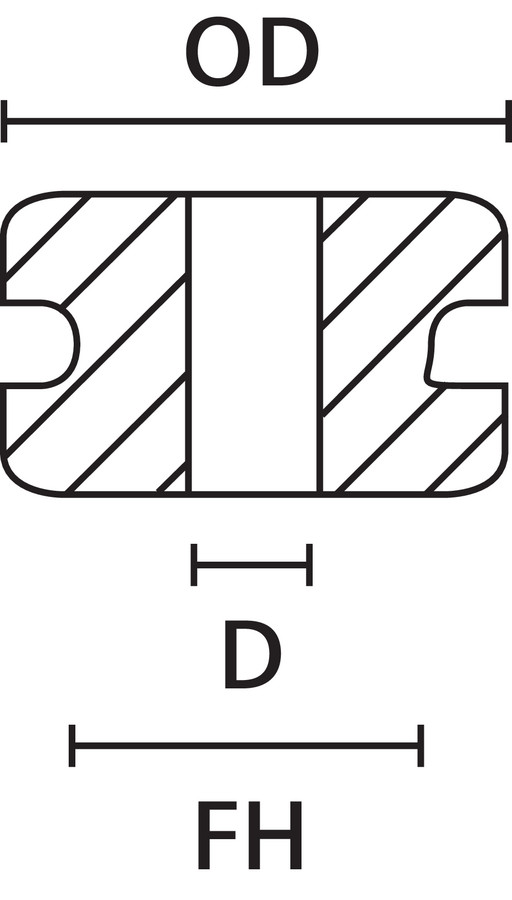 HellermannTyton - Kabeldoorvoertule - HV1606 PVC-FR GY 500 633-06068 