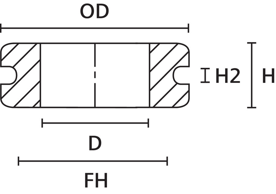 HellermannTyton - Kabeldoorvoertule - HV1606 PVC-FR GY 500 633-06068 