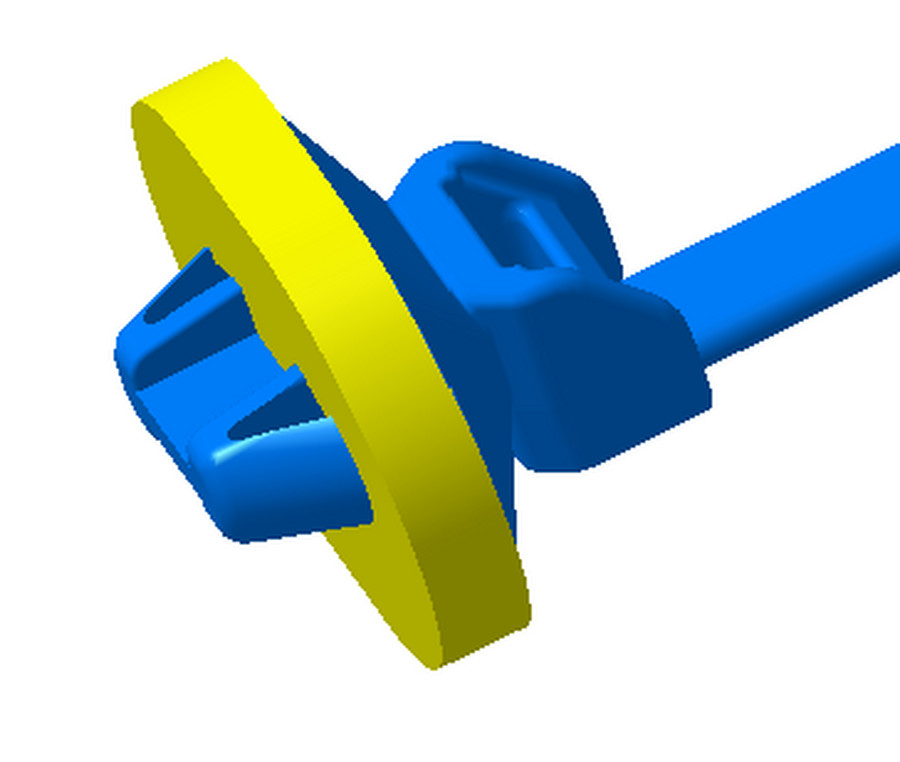 HellermannTyton - Kabelbundelband - T60SOSSFT65x130-E-MD PA66HS NA 500 126-00076 