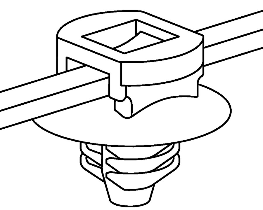 HellermannTyton - Kabelbundelband - T50ROSFT6 PA66HS/PA66HIRHS BK 500 156-00076 
