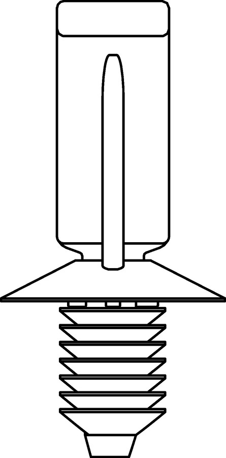HellermannTyton - Bevestigingsklem - CTC13FT6LG PA66HIRHS BK 500 151-00019 