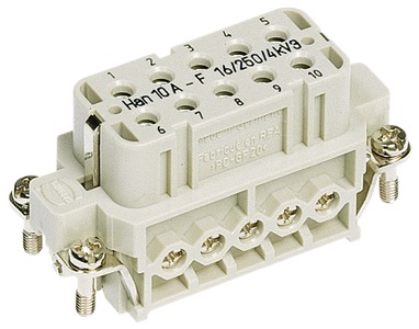 09200102812 HAN® 10A INSERT FEMALE