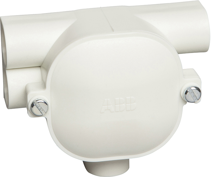 lasdoos top-T-doos dubbel pvc abb-2 lasdoos top-T-doos dubbel pvc abb-2