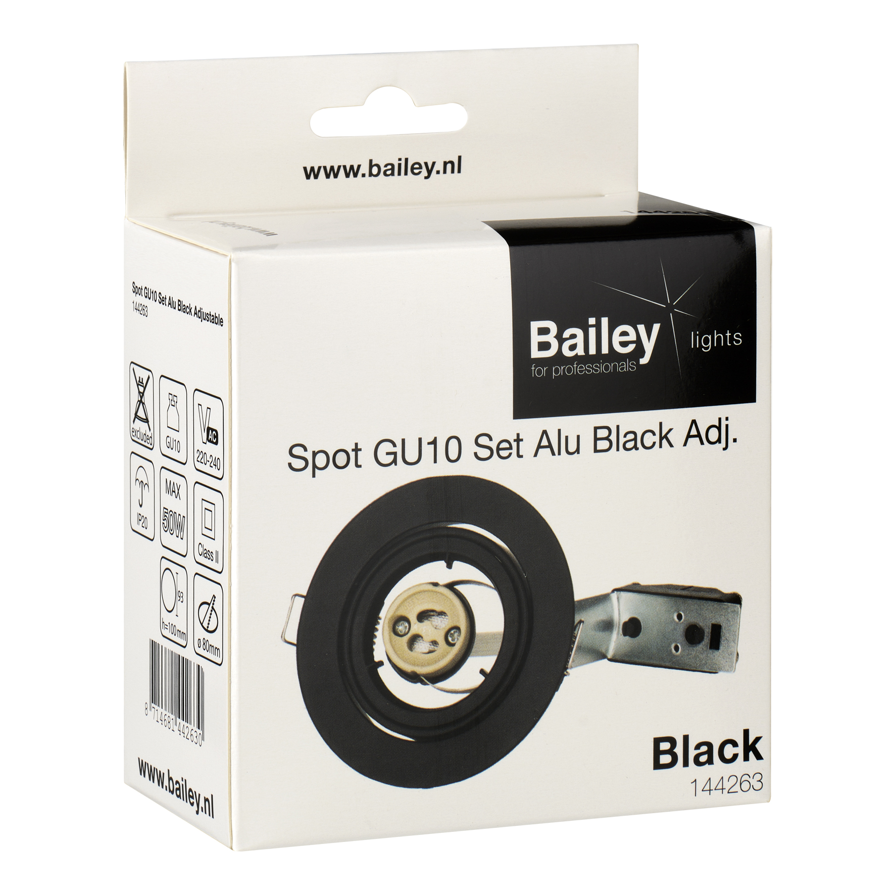 inbouwspot aluminium zwart bailey-5 inbouwspot aluminium zwart bailey-5