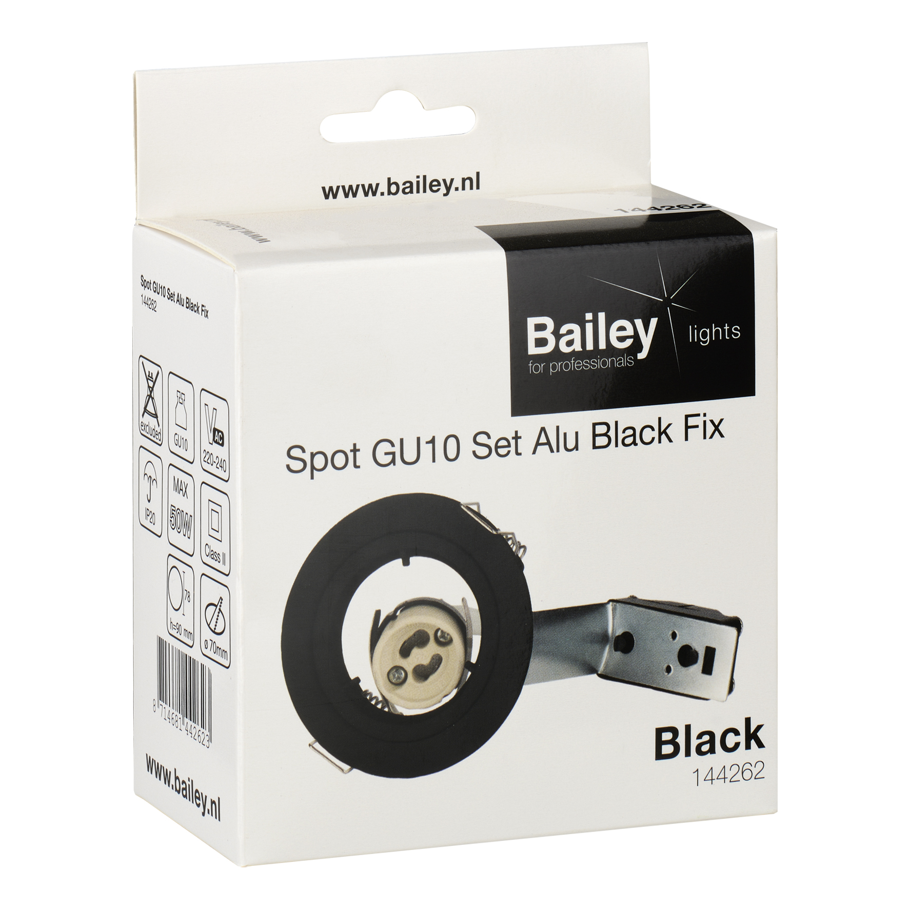 inbouwspot aluminium zwart bailey-4 inbouwspot aluminium zwart bailey-4