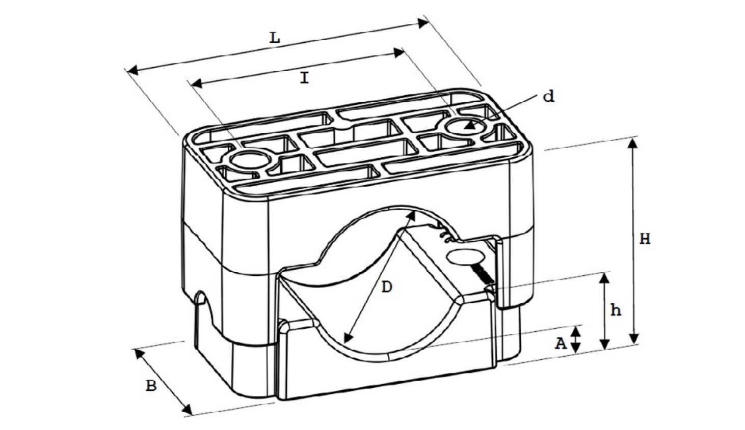 Koz - Kabelklem - KOZ ST 26-38 K002 