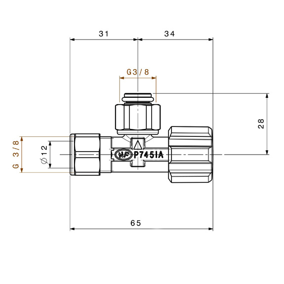 hoekstopkraan chroom raminex-2 hoekstopkraan chroom raminex-2